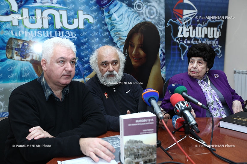 Book presentation, with the participation of genocide expert Verzhine Svazlyan and Turkish human rights activist Ragip Zarakolu 