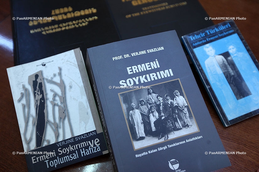 Book presentation, with the participation of genocide expert Verzhine Svazlyan and Turkish human rights activist Ragip Zarakolu 