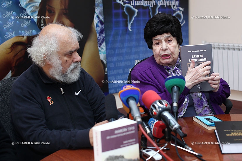 Book presentation, with the participation of genocide expert Verzhine Svazlyan and Turkish human rights activist Ragip Zarakolu 
