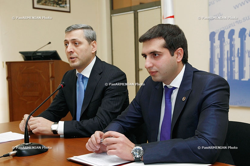 Press conference of Araz Baghdasaryan and Kamo Movsesyan