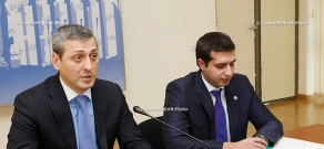 Пресс-конференция Араза Багдасаряна и Камо Мовсесяна