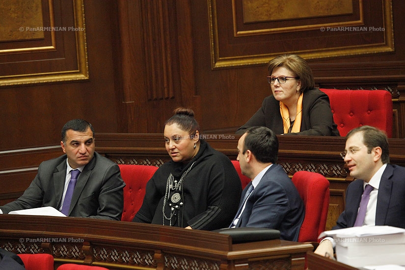  2014 draft budget discussions at Armenia's National Assembly