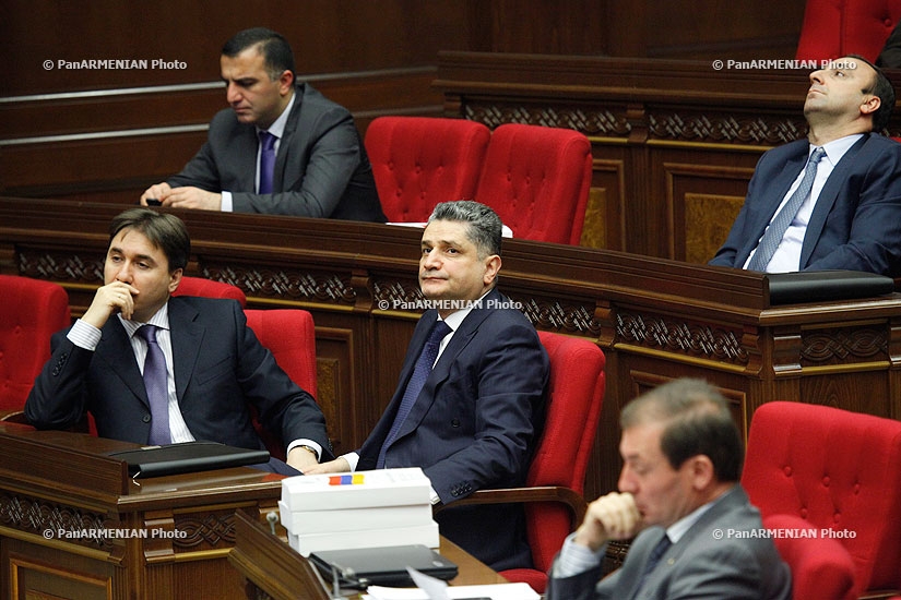  2014 draft budget discussions at Armenia's National Assembly