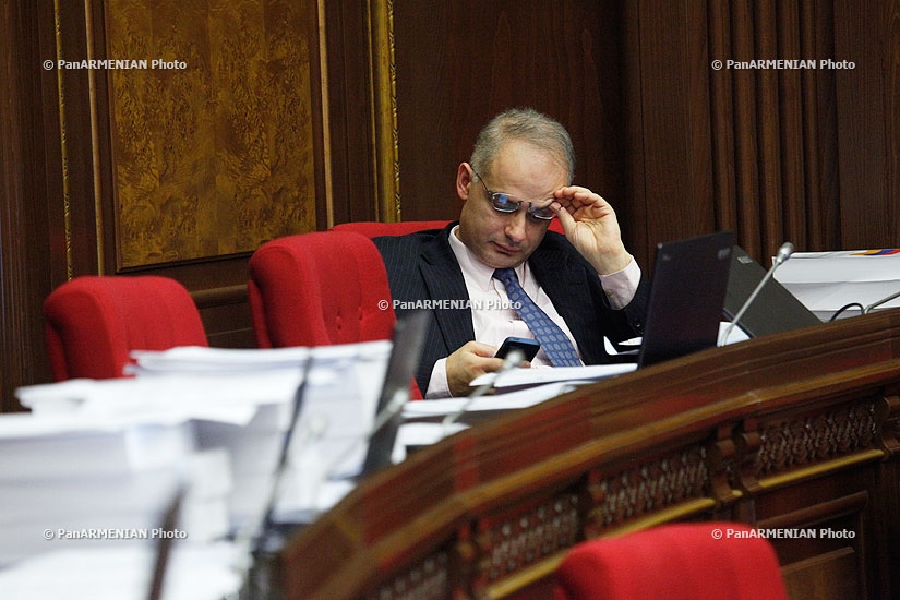  2014 draft budget discussions at Armenia's National Assembly