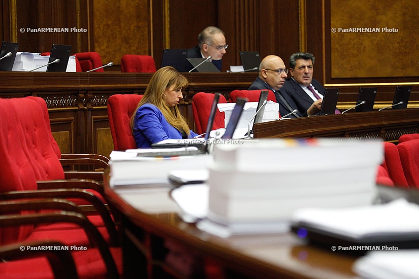  2014 draft budget discussions at Armenia's National Assembly