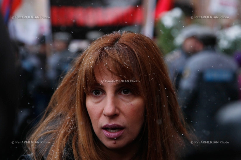  Protest against Turkish Foreign Minister Ahmet Davutoğlu's visit to Yerevan and anti-Armenian activities in Turkey