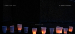 Шествие со свечами, посвященное памяти деятелям искусства погибших в 2013 году