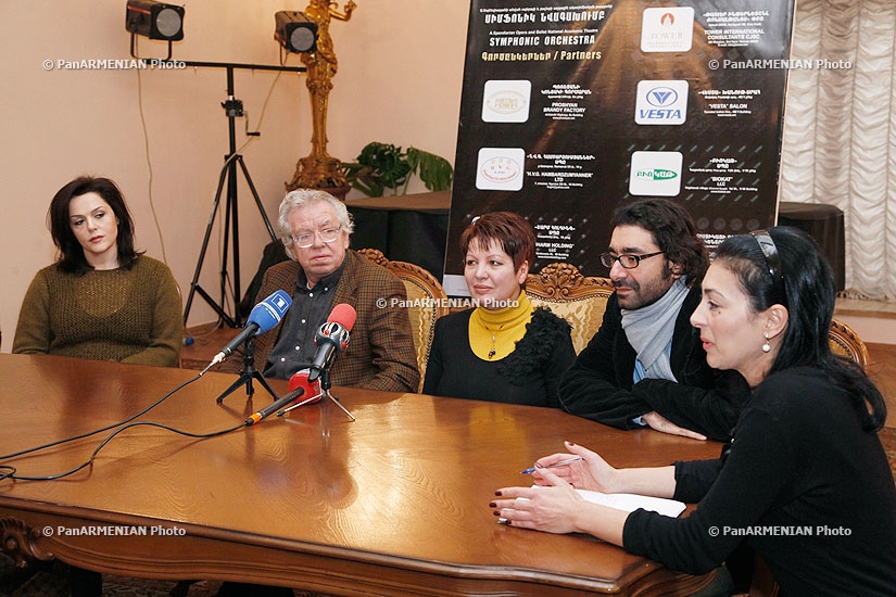 Օպերային թատրոնի սիմֆոնիկ նվագախմբի «Վիեննա գալա» համերգին նվիրված մամուլի ասուլիս