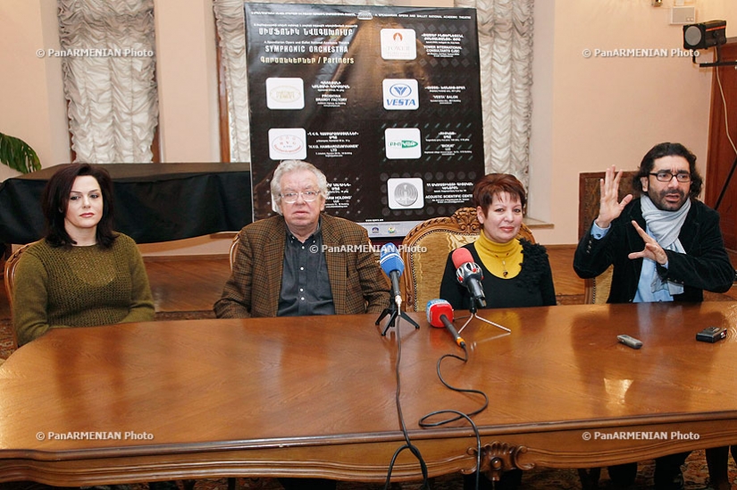 Օպերային թատրոնի սիմֆոնիկ նվագախմբի «Վիեննա գալա» համերգին նվիրված մամուլի ասուլիս