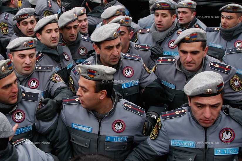 Protest against ratification of gas agreements with Russia