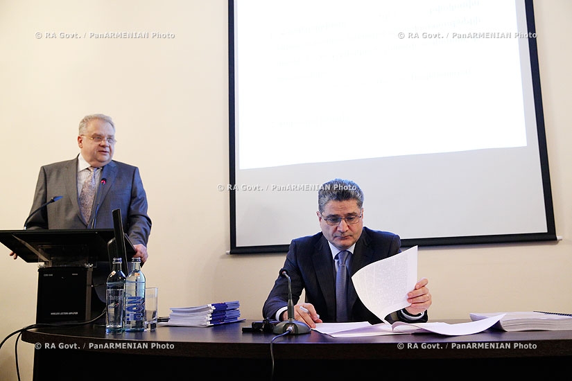 RA Govt: The final meeting of the Council of Armenian State Pedagogical University