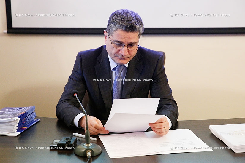 RA Govt: The final meeting of the Council of Armenian State Pedagogical University