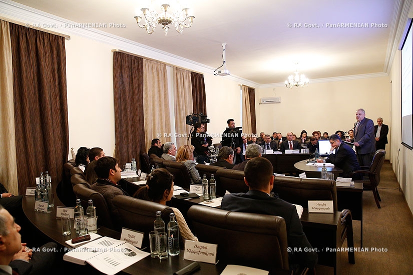 RA Govt: The final meeting of the Council of Armenian State Pedagogical University