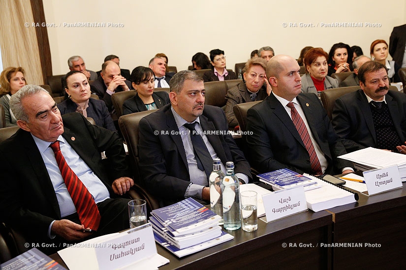 RA Govt: The final meeting of the Council of Armenian State Pedagogical University