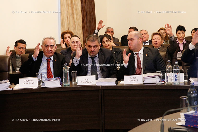 RA Govt: The final meeting of the Council of Armenian State Pedagogical University