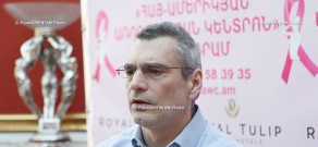 Press conference of Regional Studies Center Director Richard Giragosian 