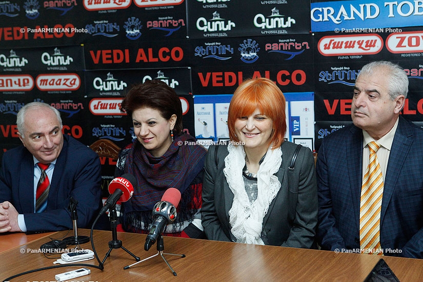 Արամ Գ.Սարգսյանի, Անուշ Սեդրակյանի, Կարինե Աճեմյանի և Ազատ Արշակյանի մամուլի ասուլիսը
