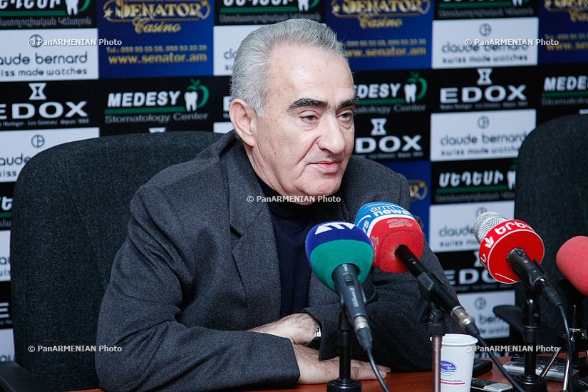 Press conference of Republican parliamentary faction leader Galust Sahakyan  