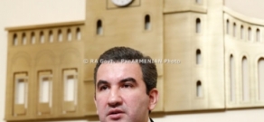 RA Govt. Press conference of RA State Commission for the Protection of Economic Competition Artak Shaboyan
