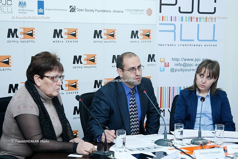 Пресс-конференция на тему «Защита прав заключенных в Армении: Подведение итогов 2013 года»
