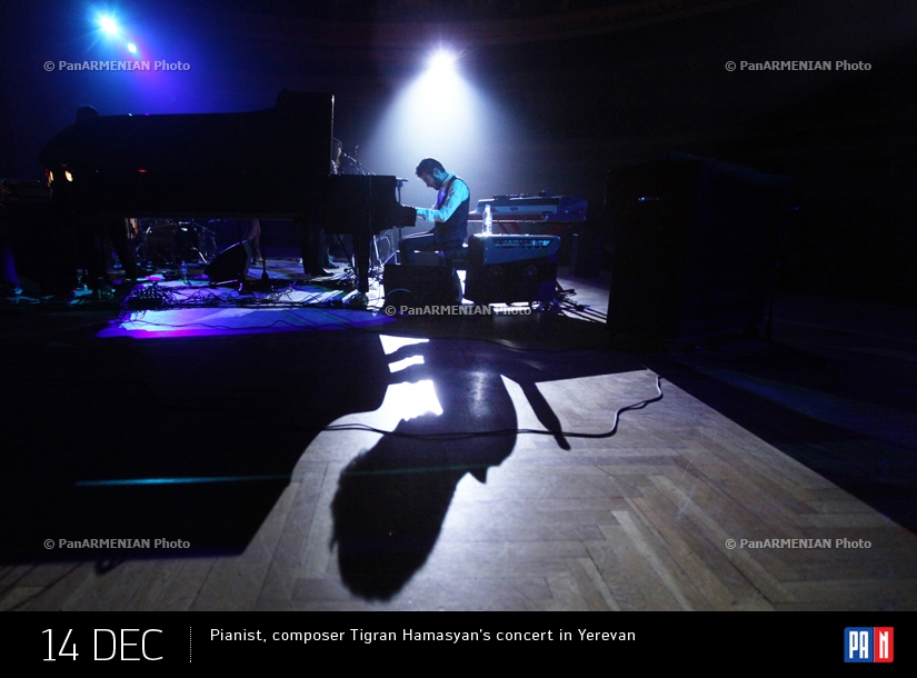 Концерт пианиста и композитора Тиграна Амасяна в Ереване