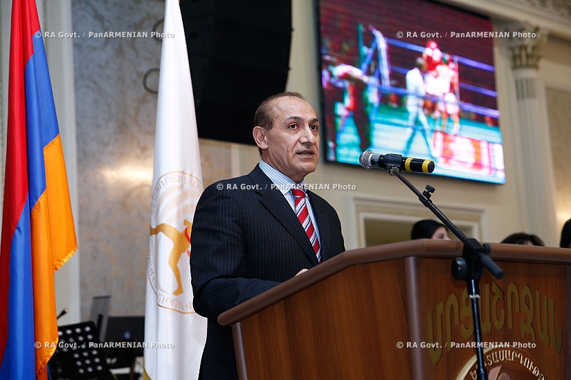 ՀՀ կառավարություն. Հայաստանի լավագույն 10 մարզիկները պարգևատրվել են վարչապետ Տիգրան Սարգսյանի կողմից