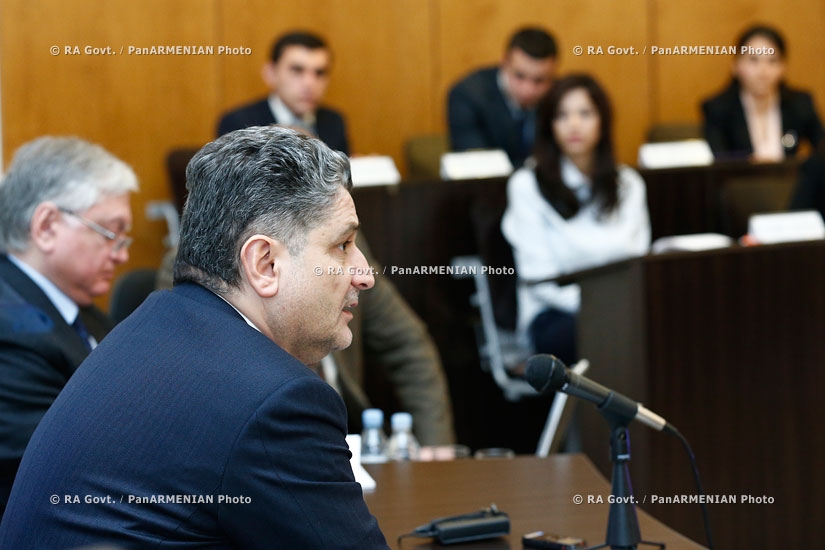 ՀՀ կառավարություն. Վարչապետ Տիգրան Սարգսյանի  դասախոսությունը ԱԳՆ դիվանագիտական դպրոցում