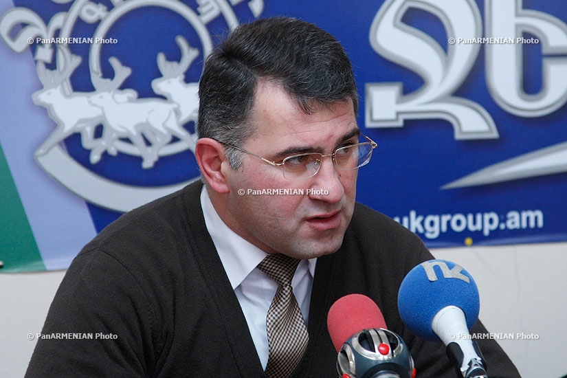 «Ժառանգություն» կուսակցության փոխնախագահ Արմեն Մարտիրոսյանի մամուլի ասուլիսը