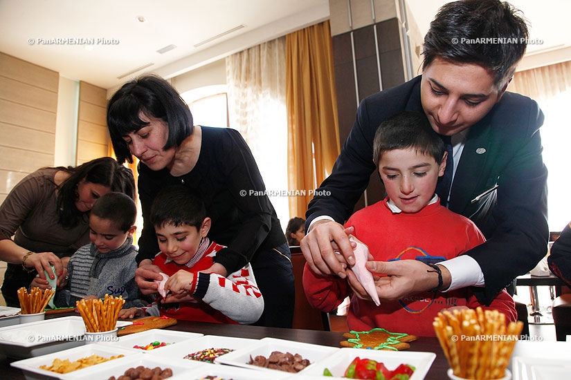 The Tsaghkadzor Marriott Hotel hosts Hrazdan's needy children on the occasion of New Year