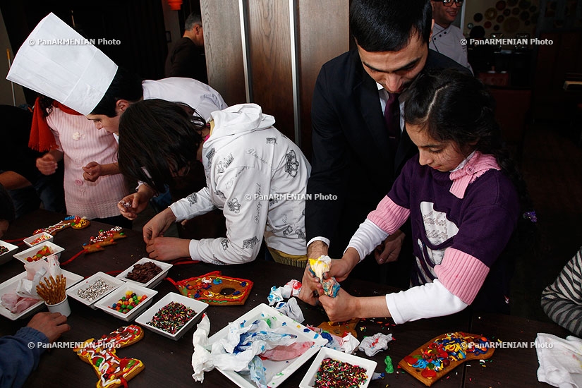 The Tsaghkadzor Marriott Hotel hosts Hrazdan's needy children on the occasion of New Year