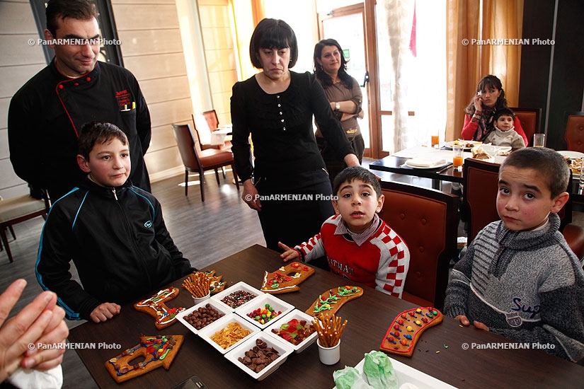The Tsaghkadzor Marriott Hotel hosts Hrazdan's needy children on the occasion of New Year