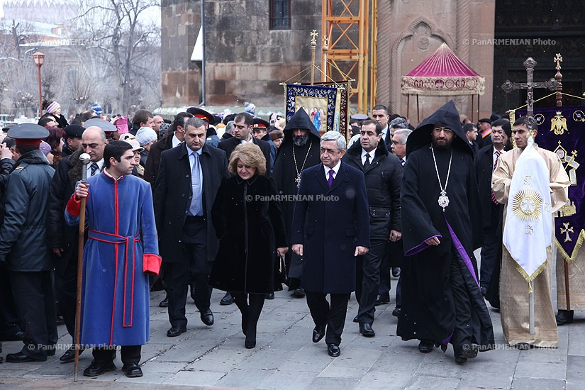 Սուրբ Ծննդյան պատարագը Մայր Աթոռ Սուրբ Էջմիածնում