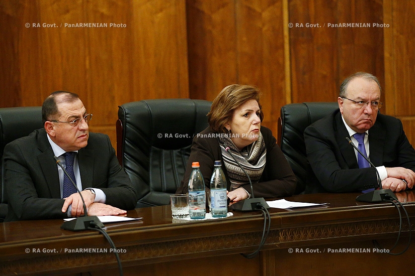RA Govt. Committee meeting on organization of funeral of architect Jim Torosyan