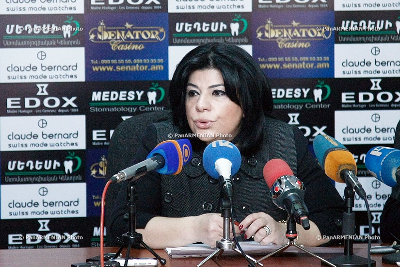 Пресс-конференция директра ЗАО Скорая помощь Тагуи Степанян