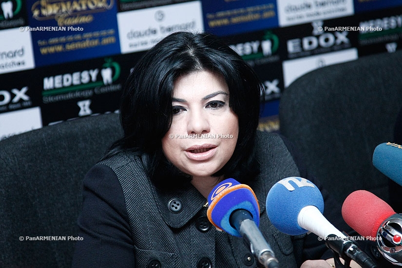 Press conference of the Director of Yerevan Ambulance Service Taguhi Stepanyan