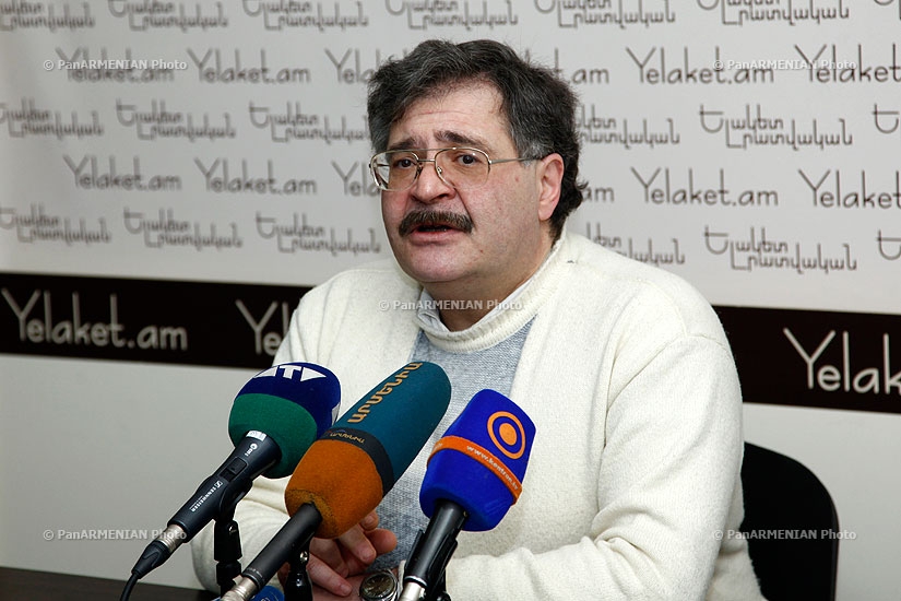 Press conference of political scientist Sergey Shakaryants 