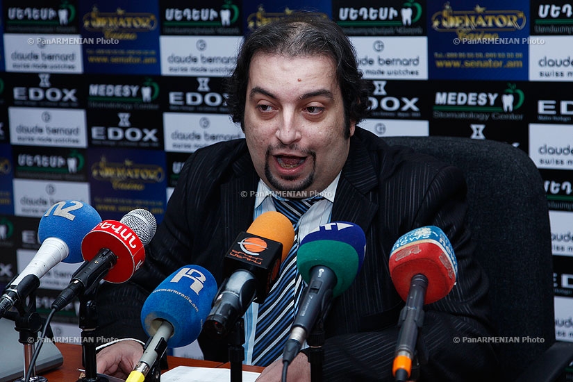 Press conference of Grigori Ayvazyan, head of the Assembly of Azerbaijani-Armenians 