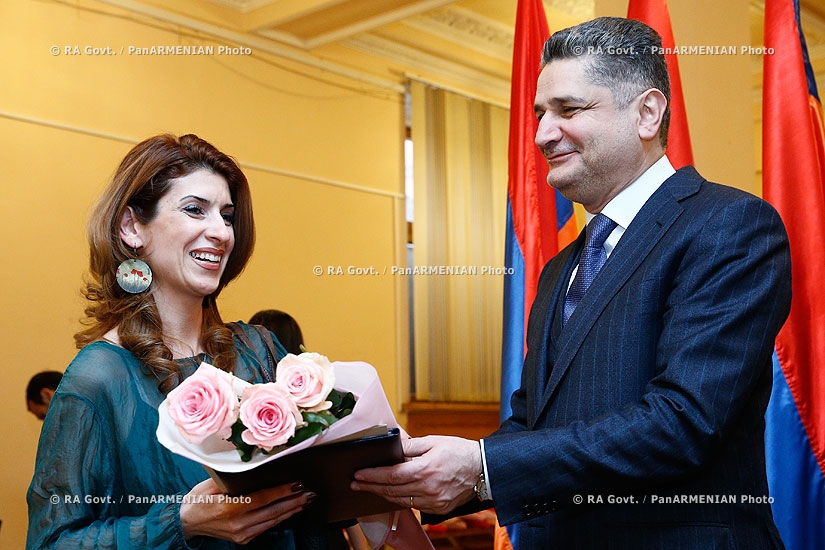 RA Govt: Prime Minister Tigran Sargsyan hosts a reception for mass media representatives 