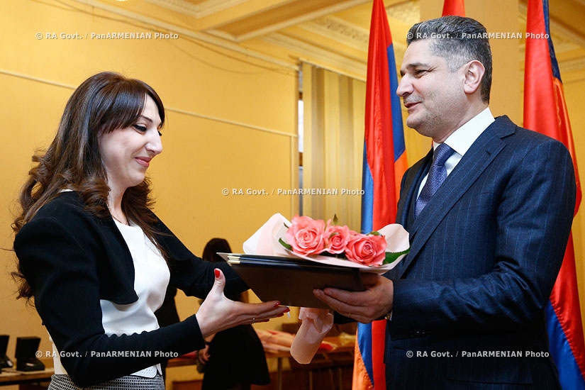 RA Govt: Prime Minister Tigran Sargsyan hosts a reception for mass media representatives 