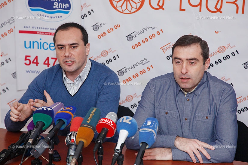 Press conference of Arab studies experts Sargis Grigoryan and Armen Petrosyan 