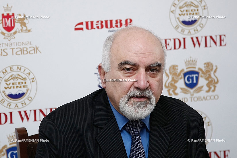 Press conference of National Self Determination Union's leader Paruyr Hayrikyan