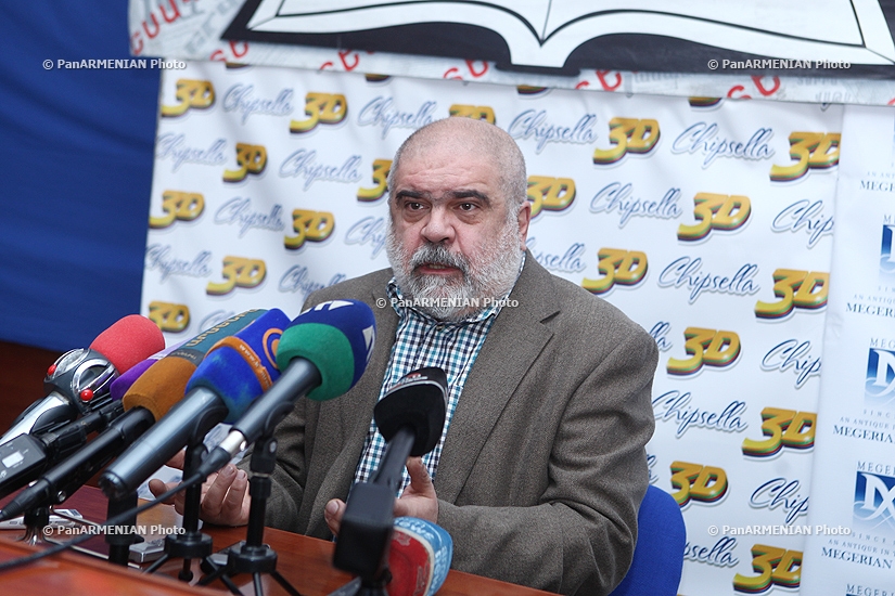 Press conference of the head of the Caucasus Institute Alexander Iskandaryan