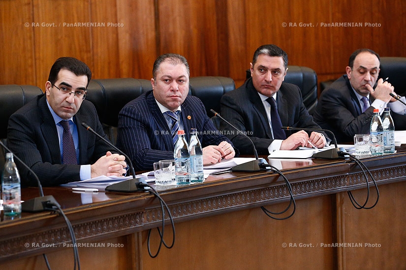 RA Govt.: Discussion of activities for Armenia's accession to Customs Union