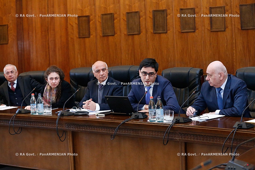 RA Govt.: Discussion of activities for Armenia's accession to Customs Union