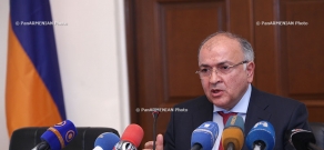 Пресс-конференция первого заместителя министра территориального управления Армении Ваче Тертеряна