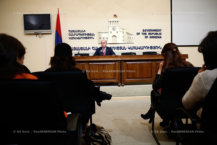 RA Govt.: Year-end press conference of Armenian Minister of Education and Science Armen Ashotyan
