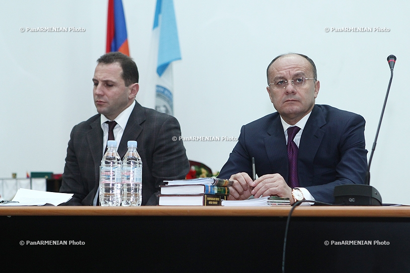 Министр обороны Сейран Оганян посетил Ереванский государственный медицинский университет имени М.Гераци 