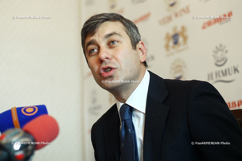 Press conference of  ANC Foreign Relations Committee Chairman Vladimir Karapetyan  