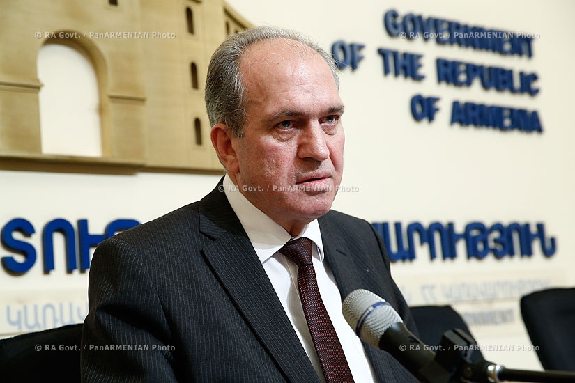 ՀՀ կառավարություն. Անշարժ գույքի կադաստրի պետական կոմիտեի նախագահի տեղակալ Աշոտ Մուսայանի մամուլի ասուլիսը
