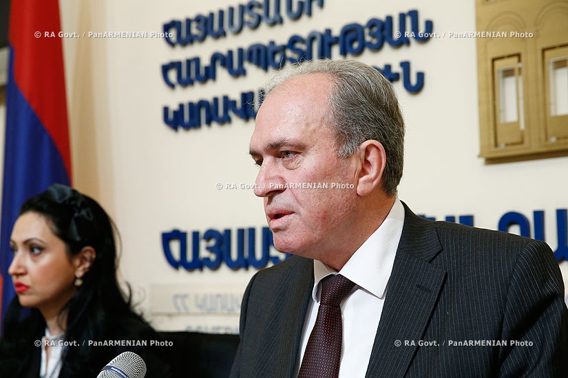 ՀՀ կառավարություն. Անշարժ գույքի կադաստրի պետական կոմիտեի նախագահի տեղակալ Աշոտ Մուսայանի մամուլի ասուլիսը